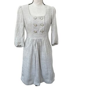 Classiques Entier Nordstrom Linen blend Princess Dress size 2
